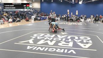 185 lbs 3rd Place Match - Marilyn Bush, Lightridge High School vs Alyce Leary, Grayson County