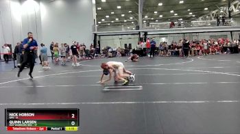 72 lbs Round 1 (4 Team) - Nick Hobson, GPS vs Quinn Larsen, Mat Warriors Red