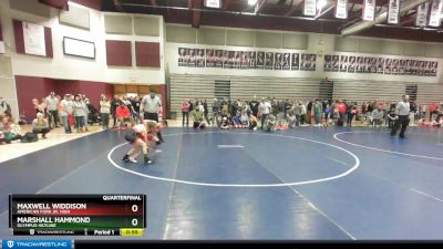 65 lbs Quarterfinal - Marshall Hammond, Olympus-Skyline vs Maxwell Widdison, American Fork Jr. High