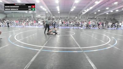 112 lbs Rr Rnd 2 - David Baghdady, Micky's Maniacs White vs Imran Sernack, Estebuilt WC