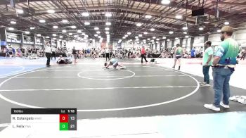 160 lbs Rr Rnd 2 - Roman Colangelo, All American Wrestling Club vs Luca Felix, Felix Wrestling Academy Black