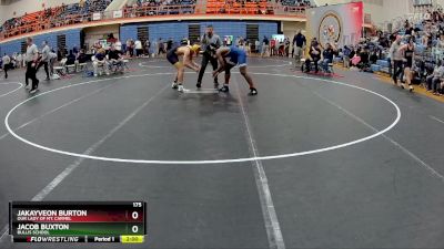 175 lbs Champ. Round 2 - Jakayveon Burton, Our Lady Of Mt. Carmel vs Jacob Buxton, Bullis School