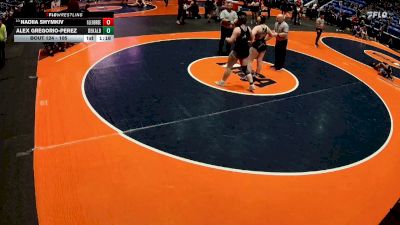 105 lbs Quarterfinal - Nadiia Shymkiv, Lombard (Glenbard East) vs Alex Gregorio-Perez, DeKalb