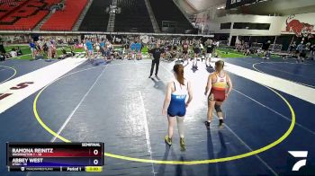 110 lbs Semis & Wb (16 Team) - Ramona Reinitz, Washington 1 vs Abbey West, Utah