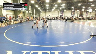 132 lbs Rr Rnd 2 - Jacob Kershaw, TNWC Blue vs Carter Katus, Freakztyle Wrecking Crew