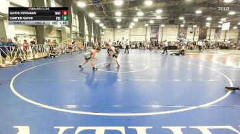 132 lbs Rr Rnd 2 - Jacob Kershaw, TNWC Blue vs Carter Katus, Freakztyle Wrecking Crew