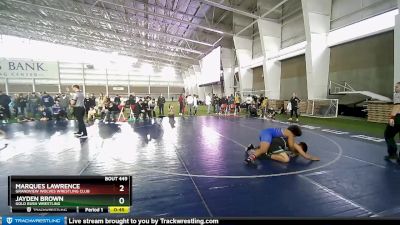 187 lbs Quarterfinal - Jayden Brown, Gold Rush Wrestling vs Marques Lawrence, Grandview Wolves Wrestling Club