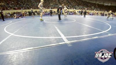 126 lbs Round Of 64 - Jaxon Sheppard, Kingfisher vs Ty Williams, Bristow Youth Wrestling