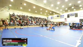 150 lbs Cons. Round 2 - Matt Deller, Canyon High School vs Sebastian Ahinghaga, Peninsula