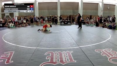 150 lbs Cons. Round 3 - Adam Angulo, Arizona vs Carter Vazquez, Utah