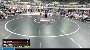 195 lbs Round 3 (4 Team) - Ben Cozean, Xavier vs Eric Mauss, Caledonia-Houston