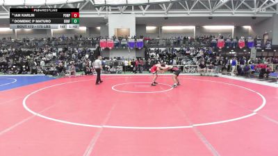 175 lbs Round Of 16 - Ian Karlin, Pomperaug/Watwn/Naug vs Domenic P Maturo, Branford