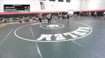 175 lbs Champ. Round 3 - Raphael Tovar, Plainfield (NORTH) vs Luke Hayden, Columbia (HICKMAN) (MO)