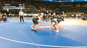113 Class 4 lbs Cons. Round 2 - Garrett Cookman, Kickapoo vs Jacob Nix, Waynesville