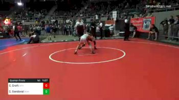 64 lbs Quarterfinal - Cason Craft, Threestyle Wrestling vs Cooper Sandoval, Nevada Elite