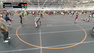 190 lbs Champ. Round 3 - Dustin Kohn, Unattached vs Braeden Simoneaux, New York Military Academy