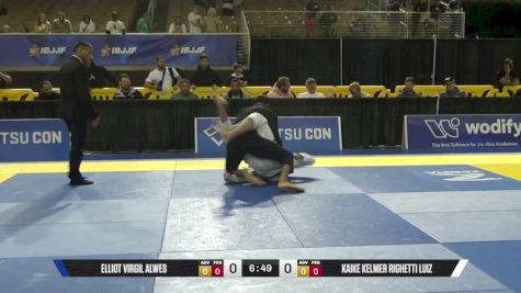 Elliot Virgil Alwes vs Kaike Kelmer Righetti Luiz 2026 Pan Jiu Jitsu IBJJF Championship