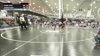 140 lbs Rr Rnd 1 - Daniel Shah, Parkland - HS vs Austin Flook, FredRo & Co