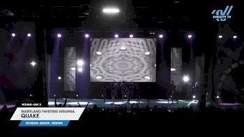 Maryland Twisters Virginia - Quake [2025 L5 Senior - Medium Day 2] 2025 CHEERSPORT National All Star Cheerleading Championship