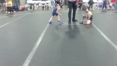 48 lbs Round 1 (3 Team) - Kolton Smith, Florida Scorpions vs Andrew Griffis, Smithfield Youth Wrestling