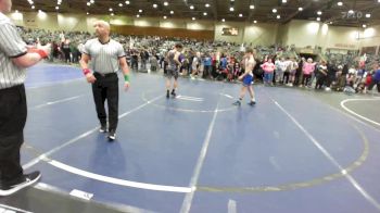 123 lbs Round Of 16 - Jeremy Ortega, Mile High WC vs Jadyn Dewart, Raider WC