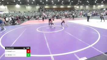 73 lbs Round Of 32 - Jordy Smart, Ravage WC vs Dean Belter, Corning Sharks