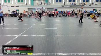 64 lbs Cons. Semi - Leonidas Nicholas, GKA vs Jameson Lohr, Williamsburg Wrestling Club