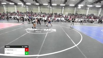 285 lbs 2nd Place - Hunter Martinez, Cornerstone WC vs Ivan Solis, NM Royalty