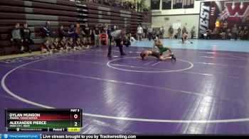 106 lbs Semifinal - Alexander Pierce, Iowa City, West vs Dylan Munson, Prairie, Cedar Rapids