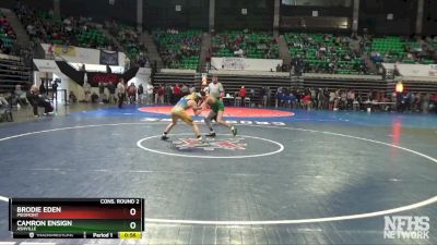 1A-4A 126 Cons. Round 2 - Camron Ensign, Ashville vs Brodie Eden, Piedmont