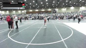 81 lbs Quarterfinal - Roman Ayala, The Valley WC vs Oscar Trapozzano, Corning Sharks