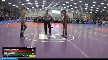 160 lbs Champ. Round 1 - Logan Jones, Dominion vs Tyson Corprew, Manor