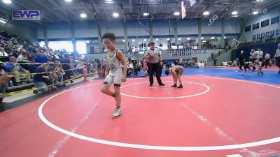 75 lbs Consolation - Nash Burger, Rogers Iron Wrestling vs JaKel Ziegenfuss, Springdale Youth Wrestling Club