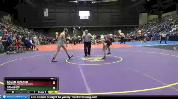 5A - 160 lbs Cons. Round 2 - Sam Imes, Shawnee-Mill Valley vs Caden Walker, Tecumseh-Shawnee Heights