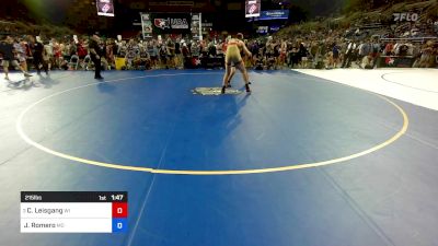 215 lbs Rnd Of 32 - Cael Leisgang, WI vs Jesse Romero, MO