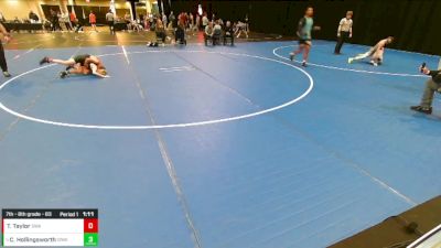 7th - 8th grade - 83 Quarters - Cole Hollingsworth, Iowa vs Tucker Taylor, Sebolt Wrestling Academy