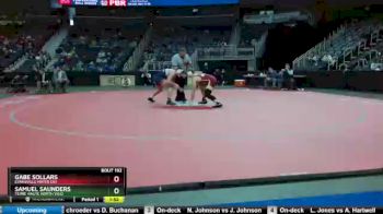 195 lbs Semifinal - Gabe Sollars, Evansville Mater Dei vs Samuel Saunders, Terre Haute North Vigo