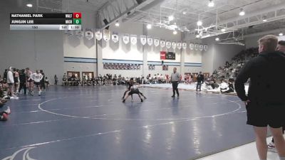 150 lbs Round 1 (16 Team) - Jungjin Lee, Mill Creek vs Nathaniel Park, Walton