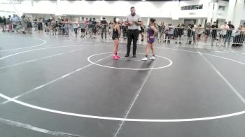 101 lbs Consi Of 8 #2 - Isabella Maes, Wlv Jr Wrestling vs Verenice Saavedra, No Team