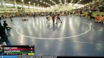 110 lbs Finals (2 Team) - Talmage Mortimer, Champions vs Garret Larson, Mt. Crest