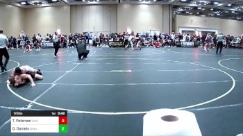 123 lbs Consi Of 32 #2 - Ty Petersen, East Idaho Elite vs David Daniels, Granite WC