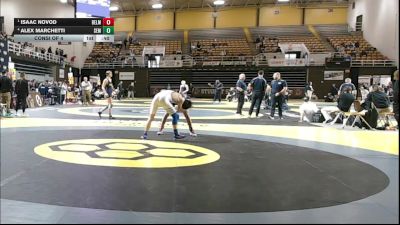 126 lbs Consi Of 4 - Isaac Novod, Belmont Hill School vs Alex Marchetti, Wyoming Seminary