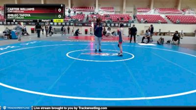 82-86 lbs Round 2 - Carter Williams, CORE Wrestling vs Emileo Tafoya, North Carolina