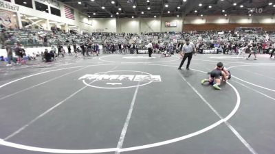 95 lbs Quarterfinal - Enzo Ramirez, Delta WC vs Elias Clemans, Federal Way Spartans