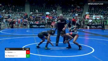 98 lbs Consolation - Katelynn Stokes, Team Tulsa vs Miliyah Pacheco, Maverick Elite Wrestling