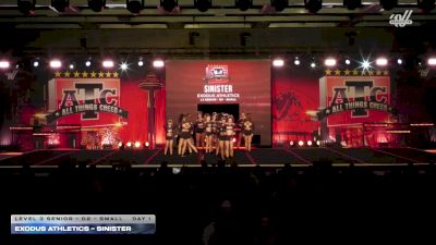 Exodus Athletics - Sinister [2026 L3 Senior - D2 - Small Day 1] 2026 ATC Grand Nationals