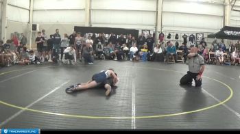 100 lbs Round 2 (4 Team) - Ben Hopper, Bay City MS vs CHRISTIAN GREGORY, Pinckney WC