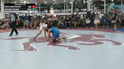 108 lbs Final - Sava Gonopolskiy, Homegrown - HSC vs Michael Nicosia, Mat Assassins - HSC