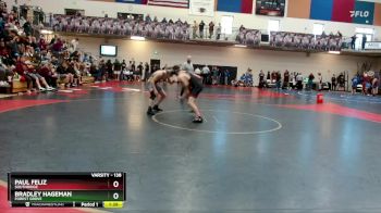 138 lbs Semifinal - Bradley Hageman, Forest Grove vs Paul Feliz, Southridge