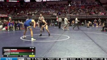 2A-126 lbs Champ. Round 1 - Kaiden Parker, Oskaloosa vs Jayden Gargano, Humboldt